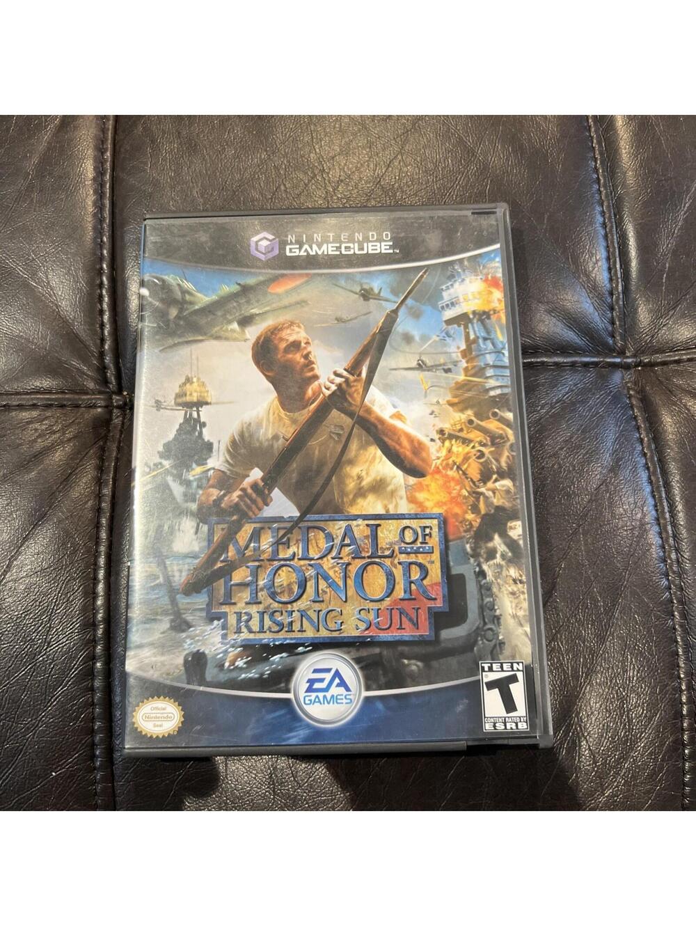 Medal of Honor: Rising Sun (Nintendo GameCube, 2003) CIB, Tested and Working